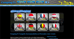 Desktop Screenshot of campingf1.com